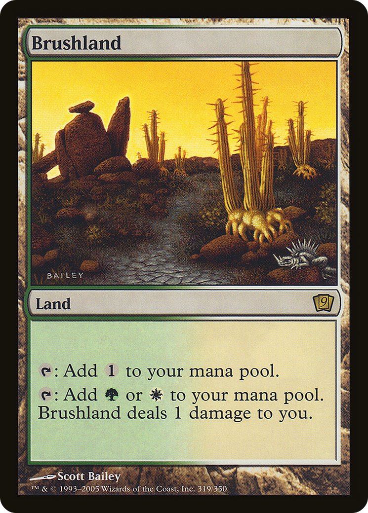 Brushland (9ED-319★) - Ninth Edition Foil