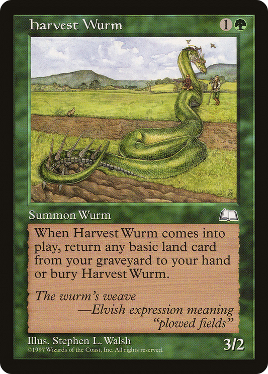 Harvest Wurm (WTH-130) - Weatherlight