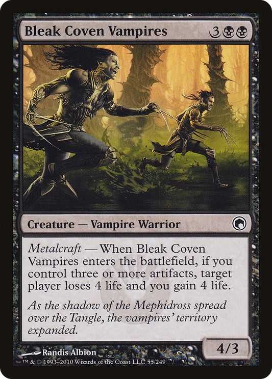 Bleak Coven Vampires (SOM-055) - Scars of Mirrodin