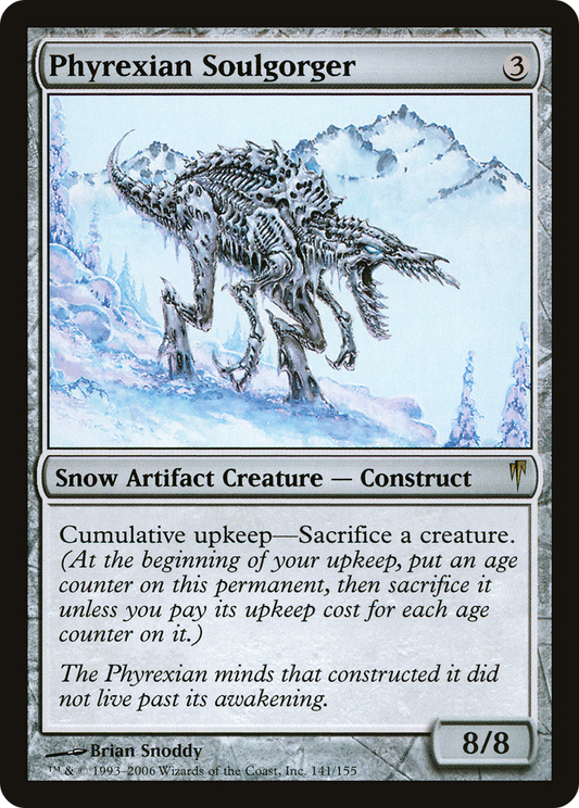 Phyrexian Soulgorger (CSP-141) - Coldsnap