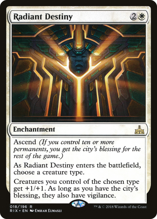 Radiant Destiny (RIX-018) - Rivals of Ixalan