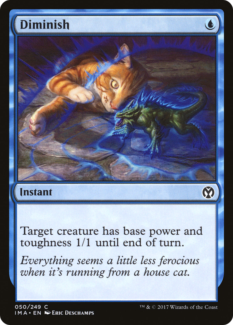 Diminish (IMA-050) - Iconic Masters Foil