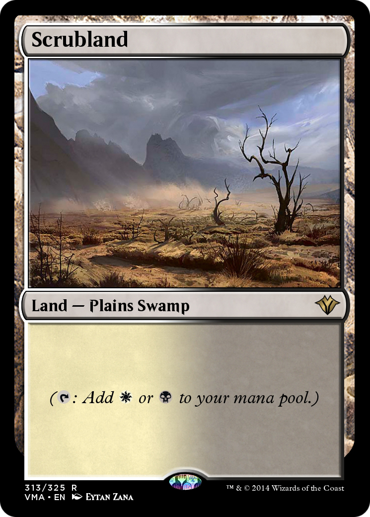 Scrubland (VMA-313) - Vintage Masters Foil