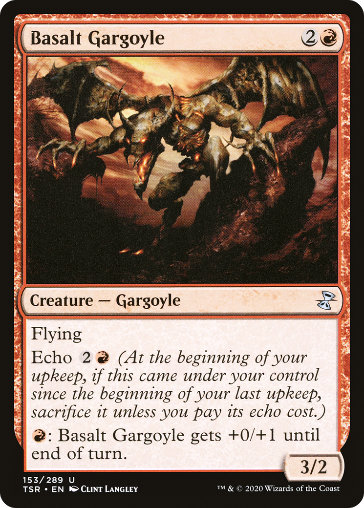 Basalt Gargoyle (TSR-153) - Time Spiral Remastered Foil