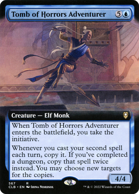 Tomb of Horrors Adventurer (CLB-567) - Commander Legends: Battle for Baldur's Gate: (Extended Art) Foil