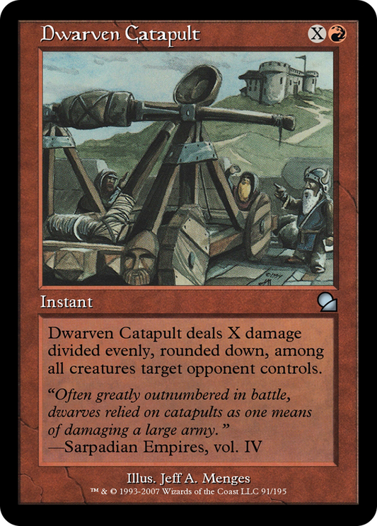 Dwarven Catapult (ME1-091) - Masters Edition