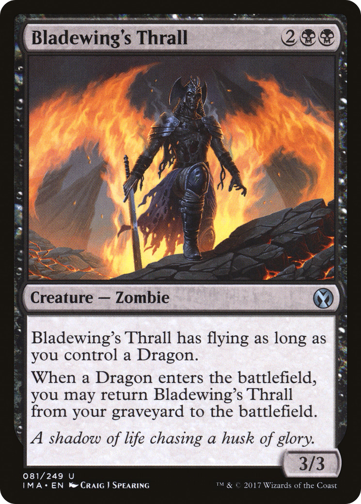 Bladewing's Thrall (IMA-081) - Iconic Masters