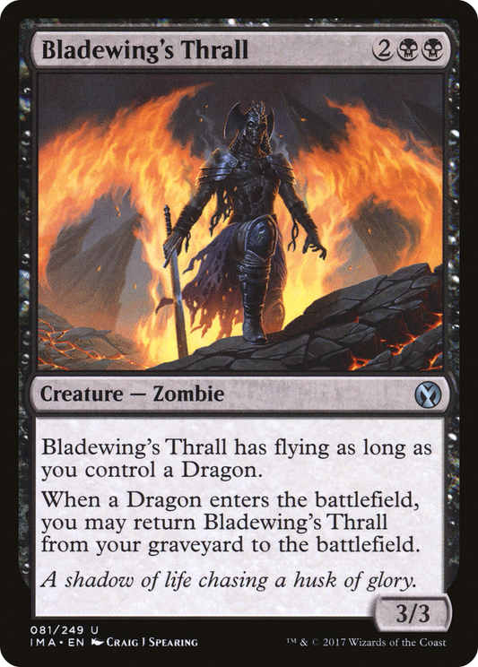 Bladewing's Thrall (IMA-081) - Iconic Masters