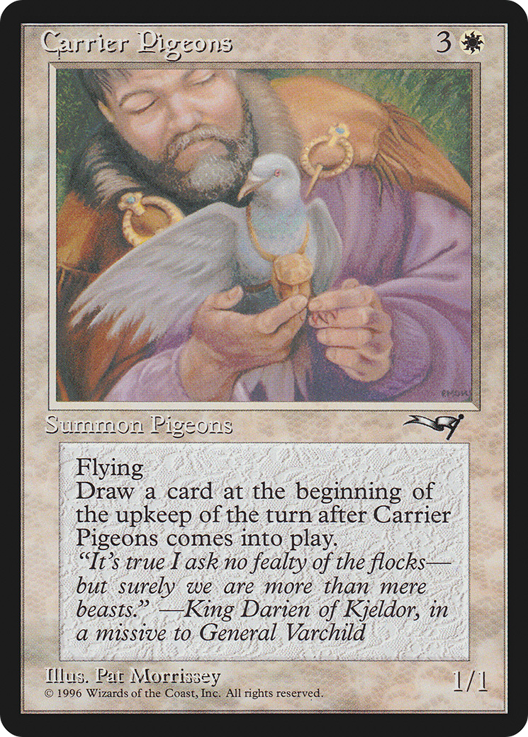 Carrier Pigeons (ALL-01B) - Alliances