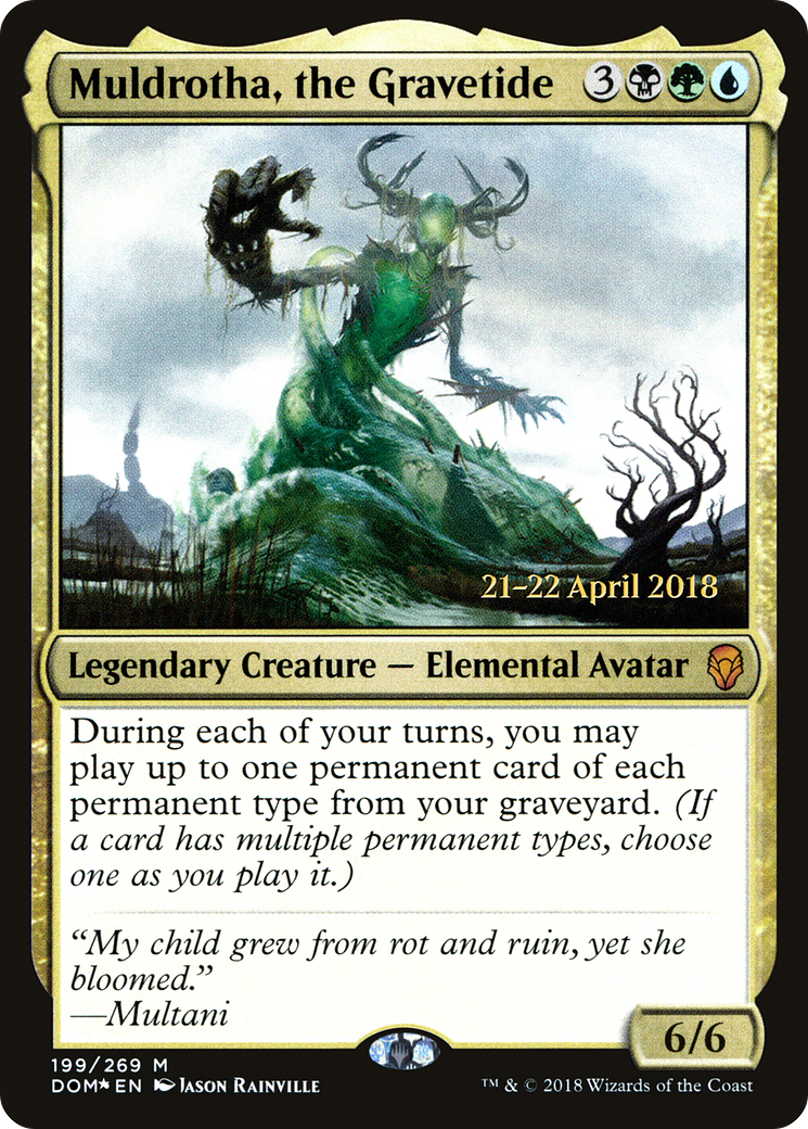 Muldrotha, the Gravetide (PDOM-199S) - Dominaria Promos Foil