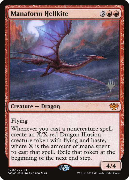 Manaform Hellkite (PVOW-170P) - Innistrad: Crimson Vow Promos