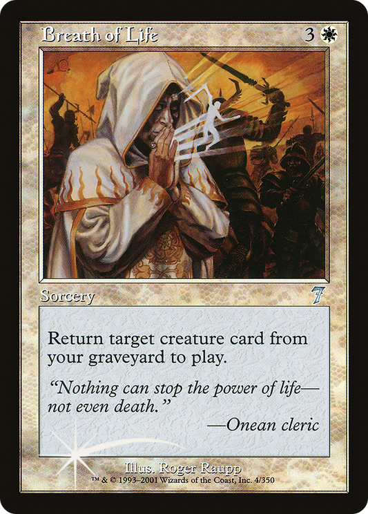 Breath of Life (7ED-04★) - Seventh Edition Foil