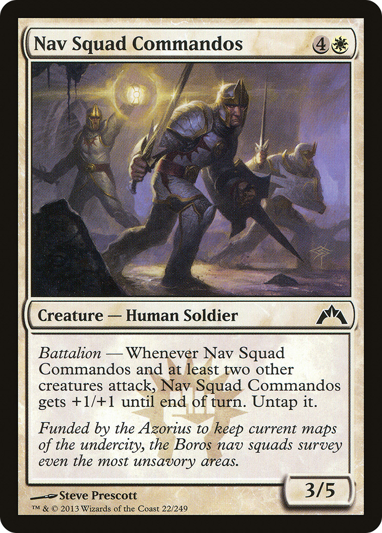 Nav Squad Commandos (GTC-022) - Gatecrash Foil