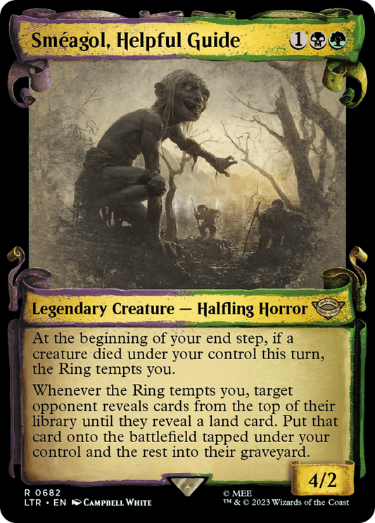 Sméagol, Helpful Guide (LTR-682) - The Lord of the Rings: Tales of Middle-earth: (Showcase) Foil