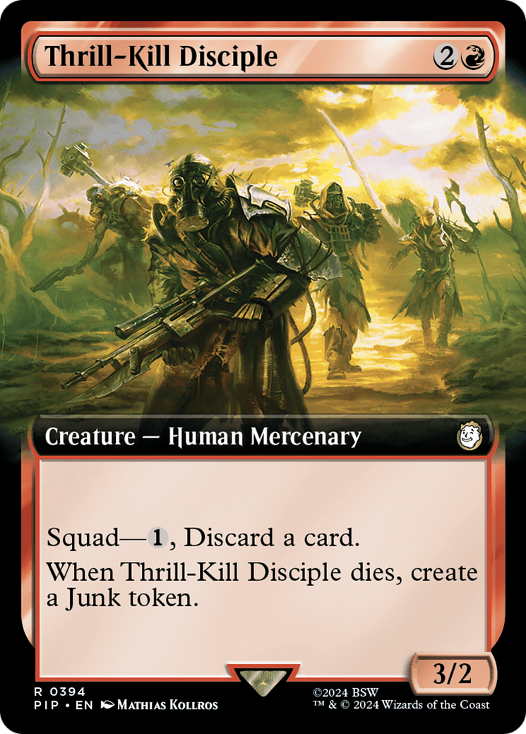 Thrill-Kill Disciple (PIP-394) - Fallout: (Extended Art) Foil