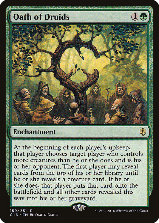 Oath of Druids (C16-159) - Commander 2016