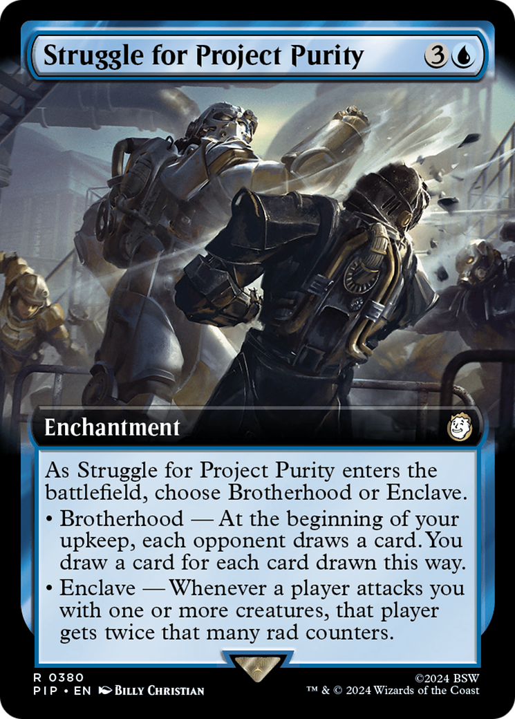 Struggle for Project Purity (PIP-380) - Fallout: (Extended Art) Foil