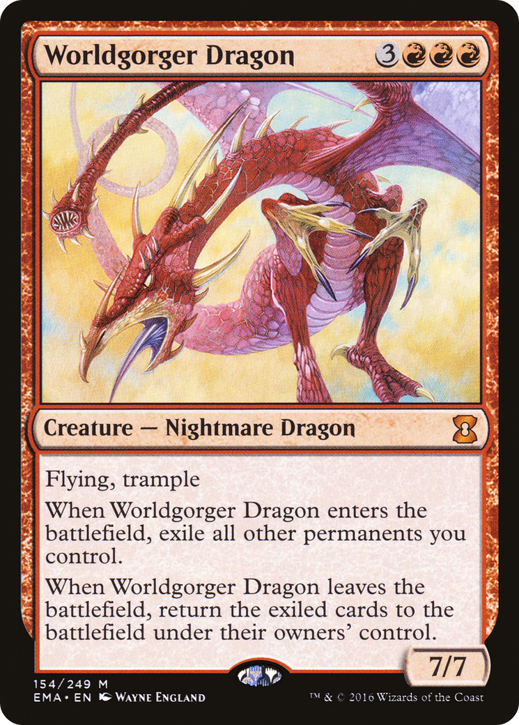 Worldgorger Dragon (EMA-154) - Eternal Masters