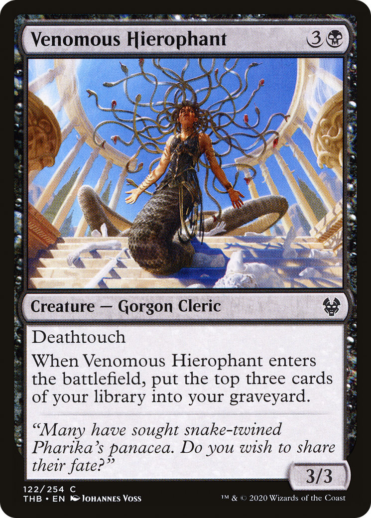 Venomous Hierophant (THB-122) - Theros Beyond Death Foil