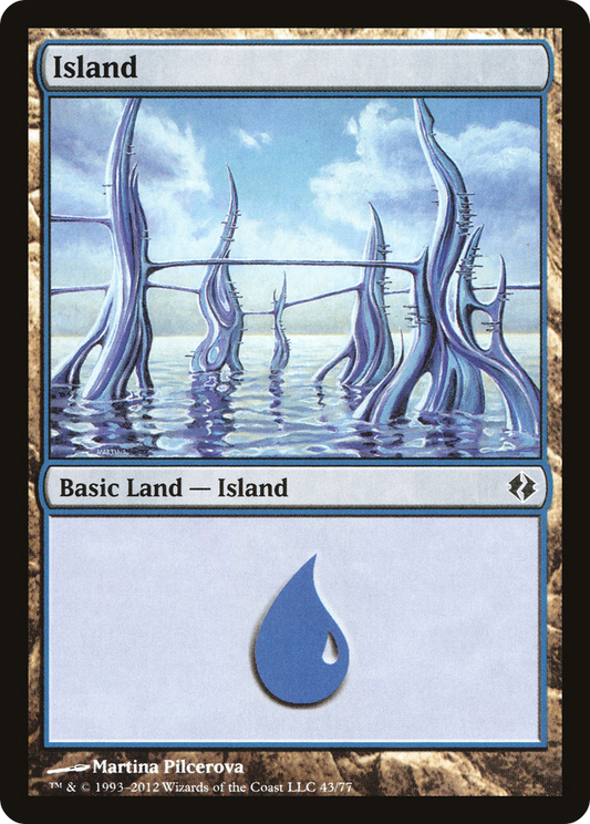 Island (DDI-043) - Duel Decks: Venser vs. Koth