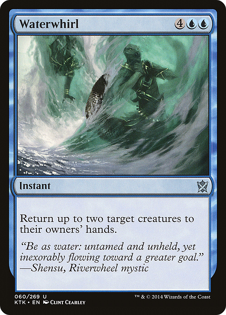 Waterwhirl (KTK-060) - Khans of Tarkir