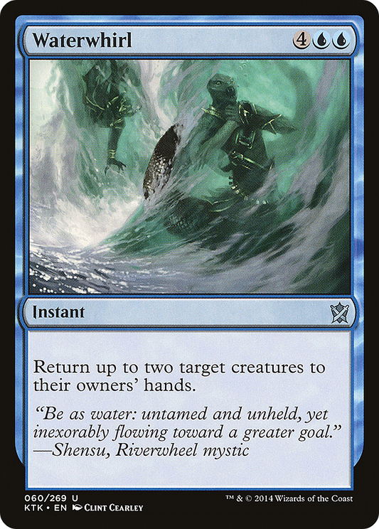 Waterwhirl (KTK-060) - Khans of Tarkir