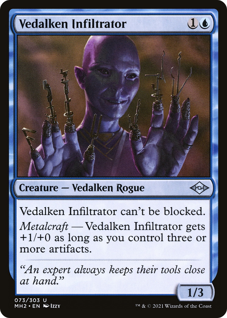 Vedalken Infiltrator (MH2-073) - Modern Horizons 2 Foil