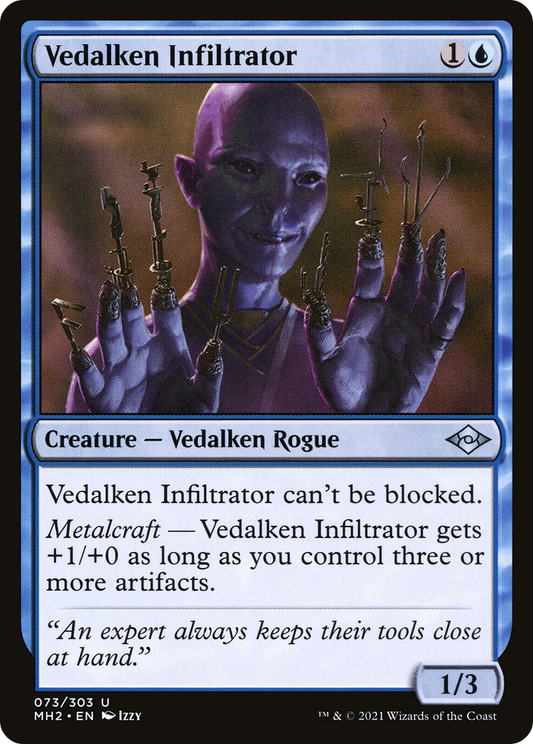 Vedalken Infiltrator (MH2-073) - Modern Horizons 2