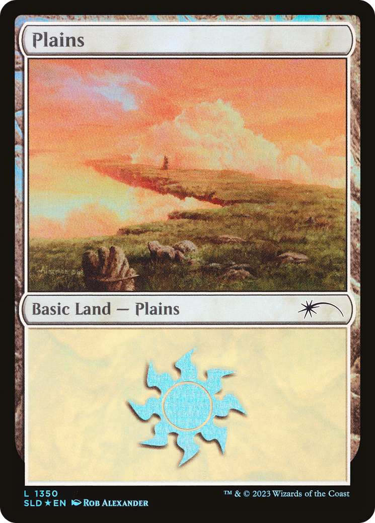 Plains (SLD-1350) - Secret Lair Drop Foil