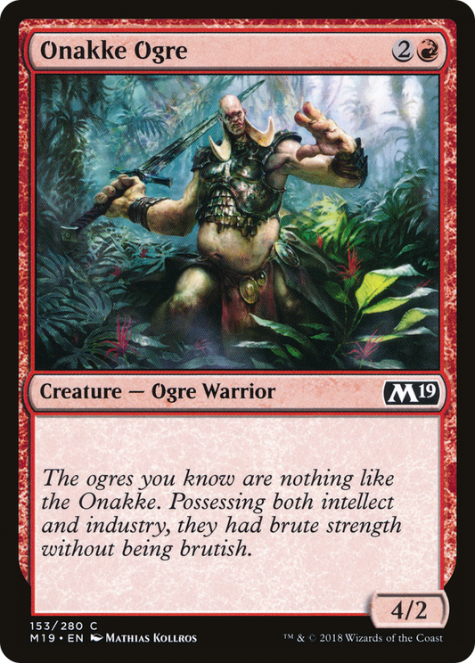 Onakke Ogre (M19-153) - Core Set 2019