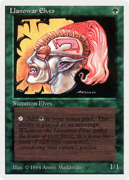 Llanowar Elves (SUM-211) - Summer Magic / Edgar