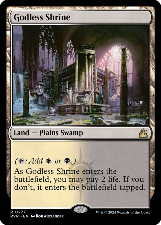 Godless Shrine (RVR-277) - Ravnica Remastered