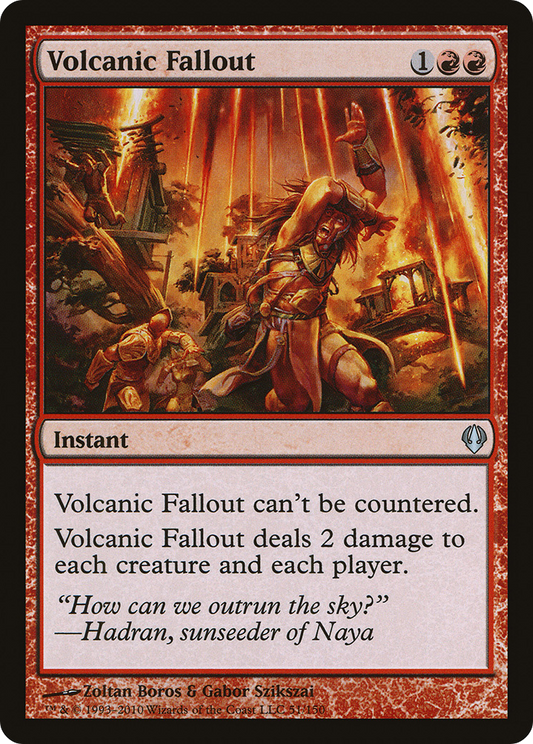 Volcanic Fallout (ARC-051) - Archenemy