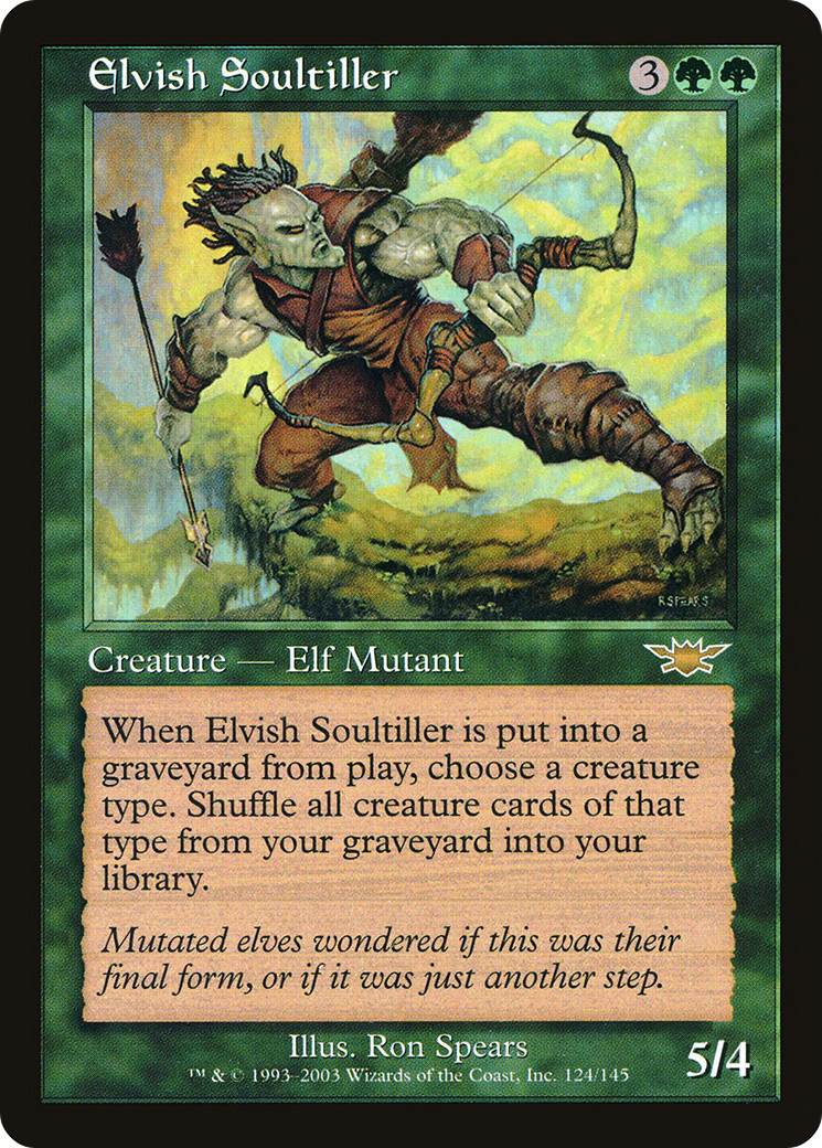 Elvish Soultiller (LGN-124) - Legions Foil