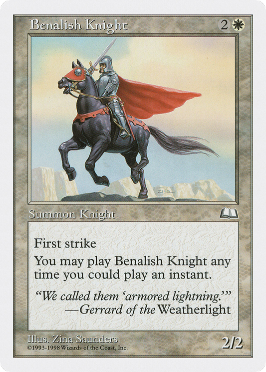 Benalish Knight (ATH-003) - Anthologies