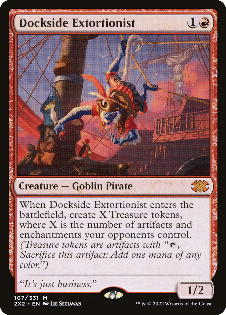 Dockside Extortionist (2X2-107) - Double Masters 2022