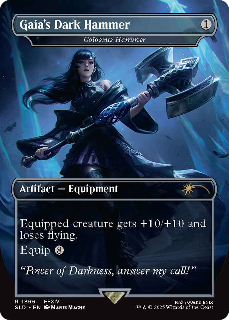 Colossus Hammer (SLD-1866) - Secret Lair Drop / Gaia's Dark Hammer