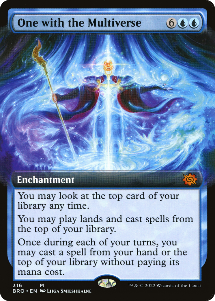 One with the Multiverse (Extended Art) (BRO-316) - The Brothers' War: (Extended Art)