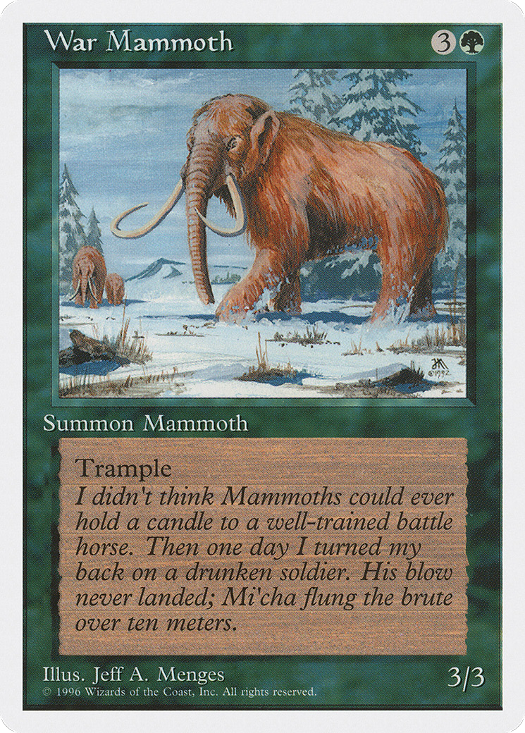 War Mammoth (ITP-045) - Introductory Two-Player Set