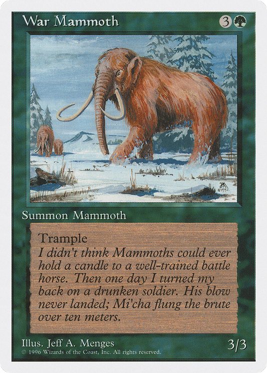 War Mammoth (ITP-045) - Introductory Two-Player Set