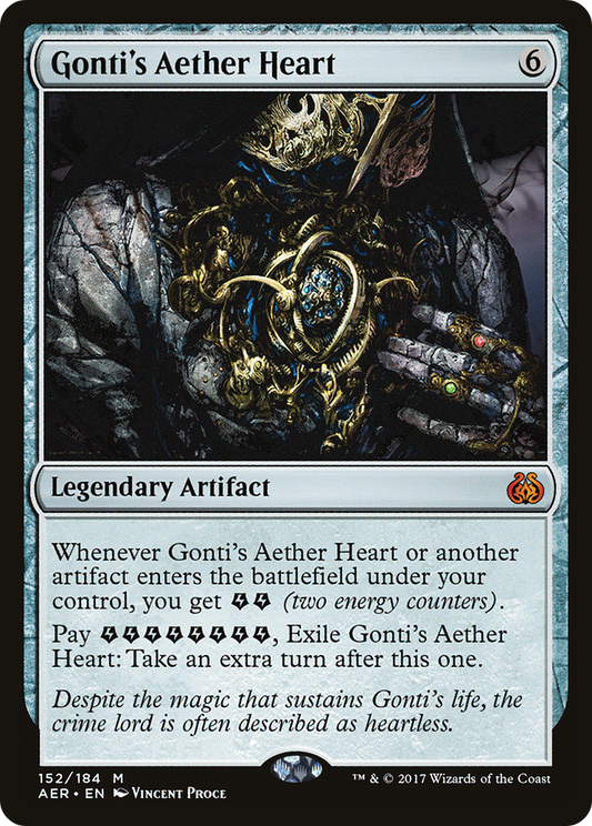 Gonti's Aether Heart (AER-152) - Aether Revolt Foil