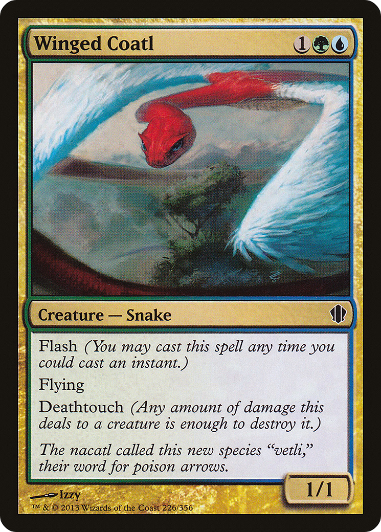 Winged Coatl (C13-226) - Commander 2013