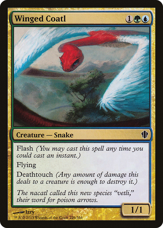 Winged Coatl (C13-226) - Commander 2013