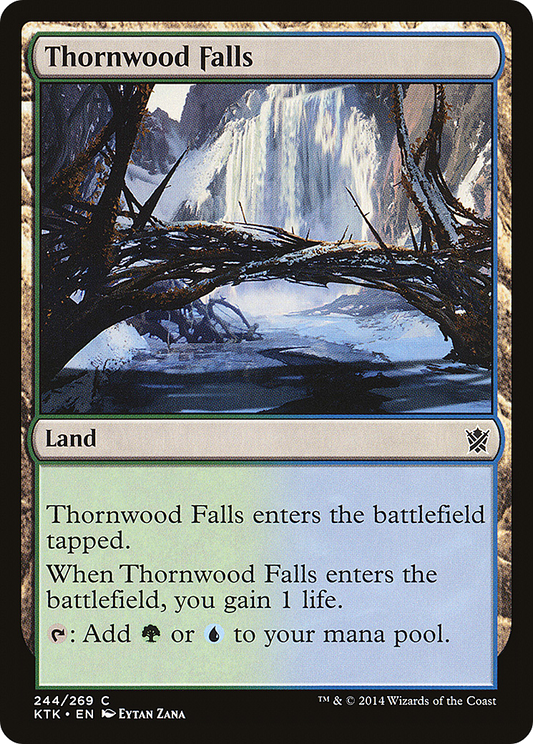 Thornwood Falls (KTK-244) - Khans of Tarkir