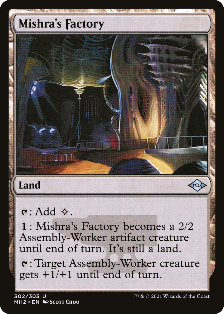 Mishra's Factory (MH2-302) - Modern Horizons 2 Foil