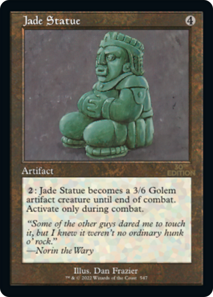 Jade Statue (30A-547) - 30th Anniversary Edition