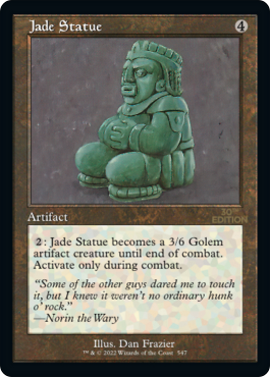 Jade Statue (30A-547) - 30th Anniversary Edition