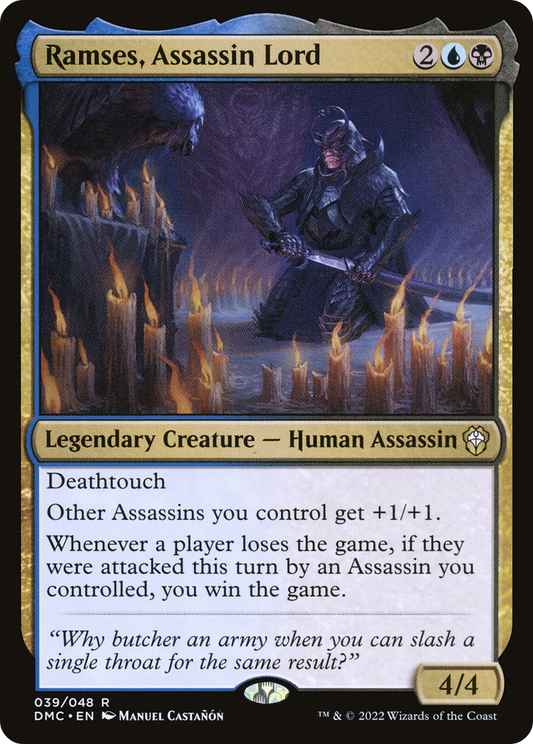 Ramses, Assassin Lord (DMC-039) - Dominaria United Commander