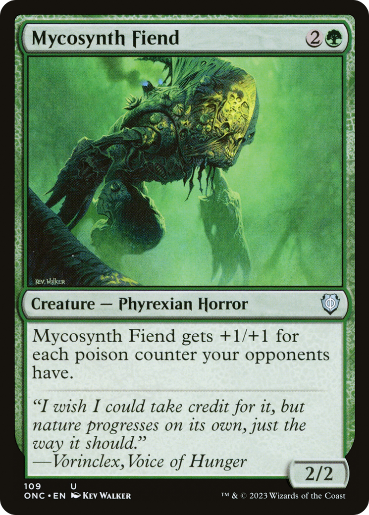 Mycosynth Fiend (ONC-109) - Phyrexia: All Will Be One Commander