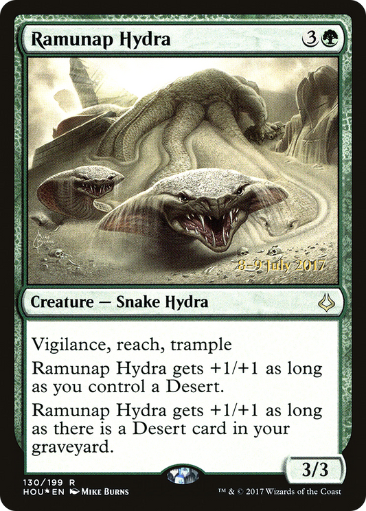 Ramunap Hydra (PHOU-130S) - Hour of Devastation Promos Foil